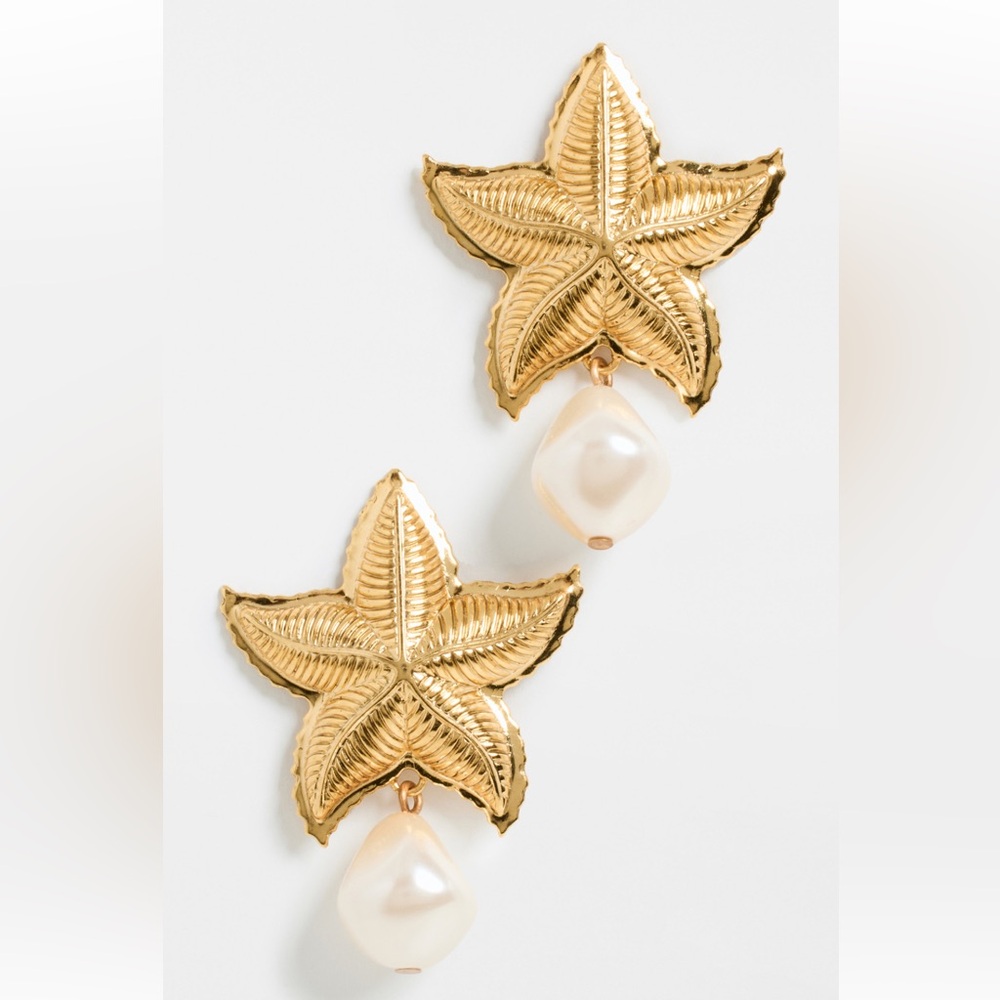 Jennifer Behr Starfish Earrings